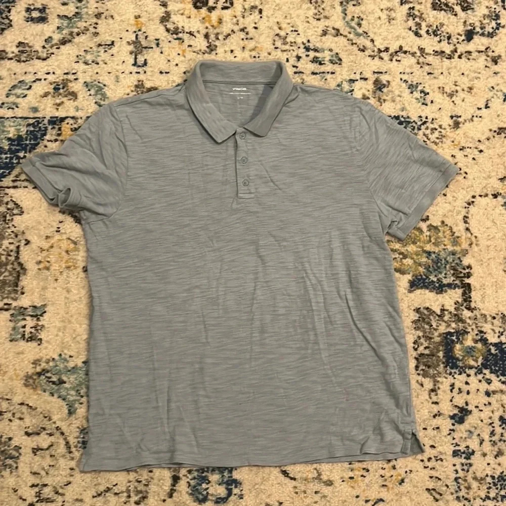 Vince Cotton Polo Shirt